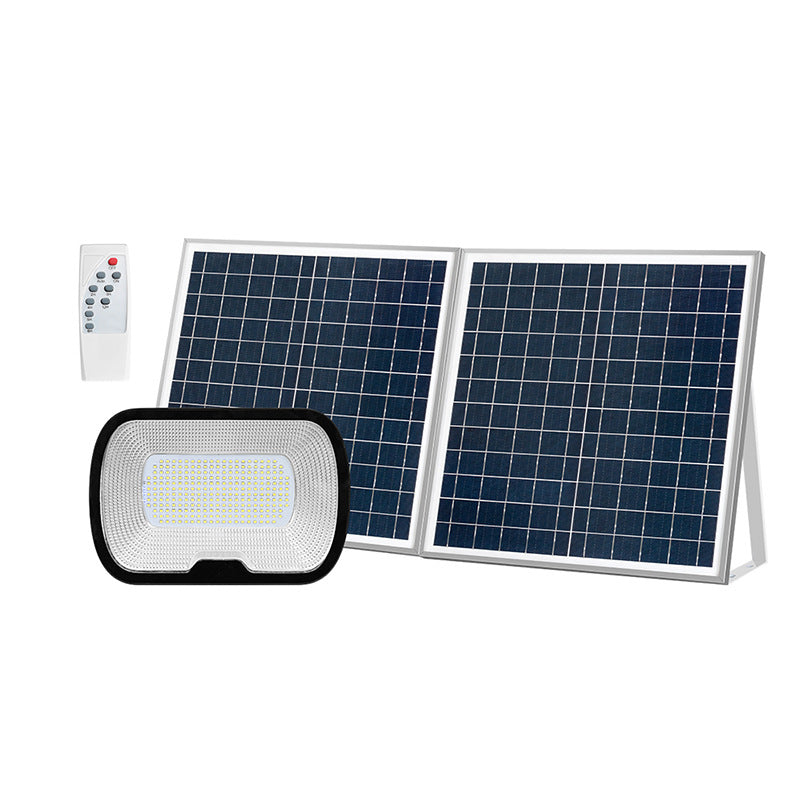 Moderne minimalistische Solar wasserdichte Aluminiumlegierung Glas rechteckige LED Wandleuchte Lampe für Terrasse im Freien 