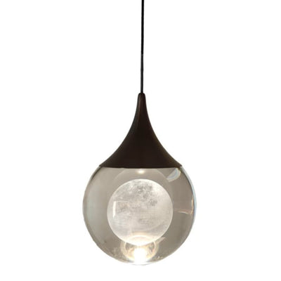 Contemporary Creative Aluminum Crystal Ball Deer Jellyfish Earth LED Pendant Light For Bedside