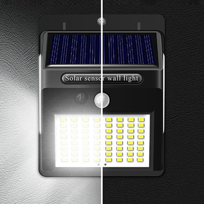 Moderne Einfachheit Solar Wasserdichte Motion Sensor ABS Rechteckige LED Wand Leuchte Lampe Für Outdoor Terrasse 