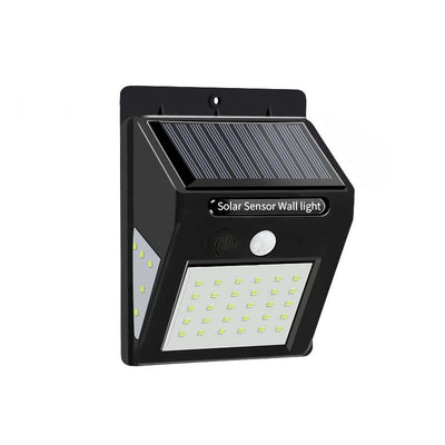 Moderne Einfachheit Solar Wasserdichte Motion Sensor ABS Rechteckige LED Wand Leuchte Lampe Für Outdoor Terrasse 