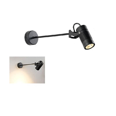 Moderne Einfachheit Wasserdichte Aluminium Eisen Einstellbare Zylinder Lange Pole LED Wand Leuchte Lampe Für Outdoor Terrasse 