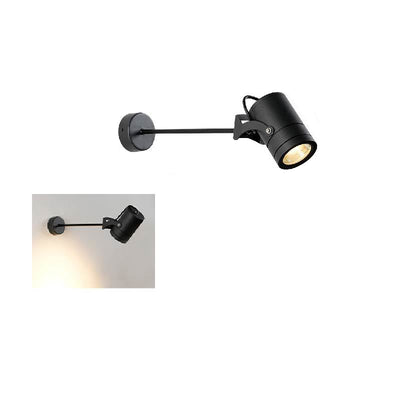 Moderne Einfachheit Wasserdichte Aluminium Eisen Einstellbare Zylinder Lange Pole LED Wand Leuchte Lampe Für Outdoor Terrasse 