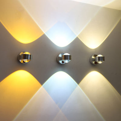 Modern Simplicity Aluminum Crystal Ball LED Wall Sconce Lamp For Hallway