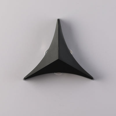 Modern Minimalist Aluminum Triangle LED Wall Sconce Lamp For Hallway