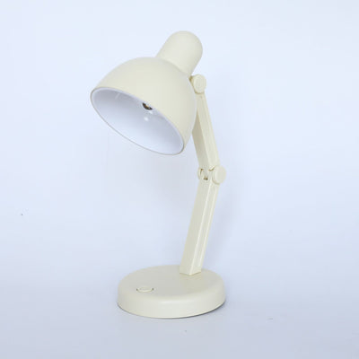 Modern Simplicity ABS Battery Foldable Round LED Desk Lamp For Study