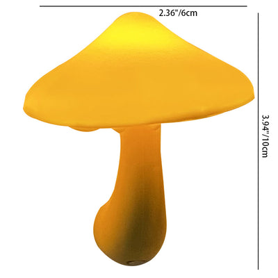 Contemporary Creative Plastic Mushroom Light Sensor LED Night Light Small Light For Bedside