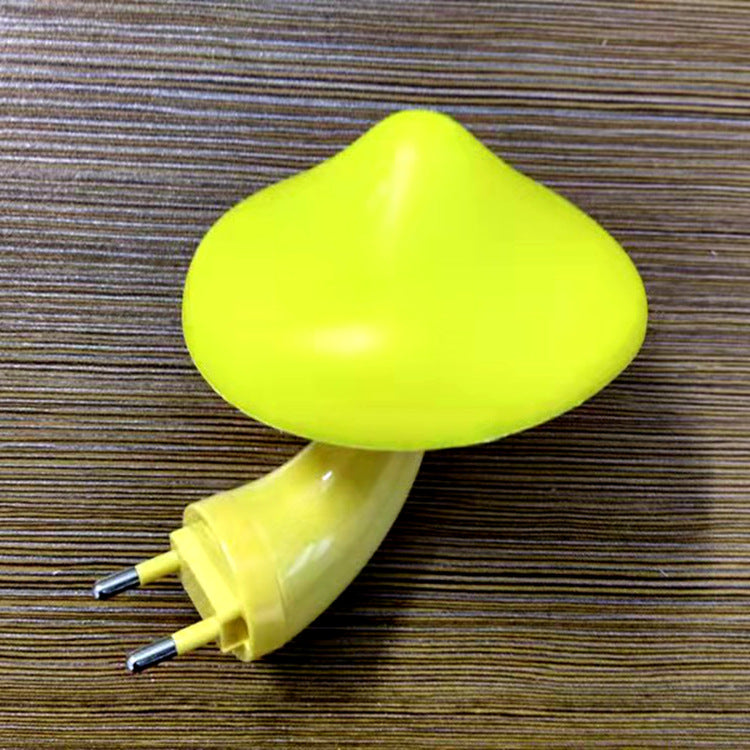 Contemporary Creative Plastic Mushroom Light Sensor LED Night Light Small Light For Bedside