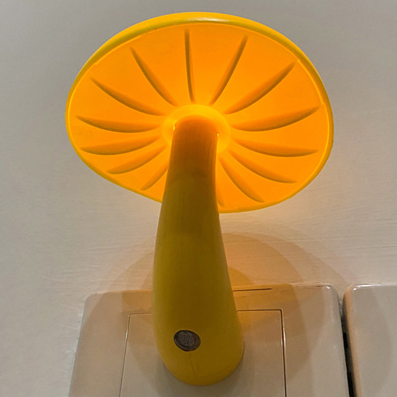 Contemporary Creative Plastic Mushroom Light Sensor LED Night Light Small Light For Bedside