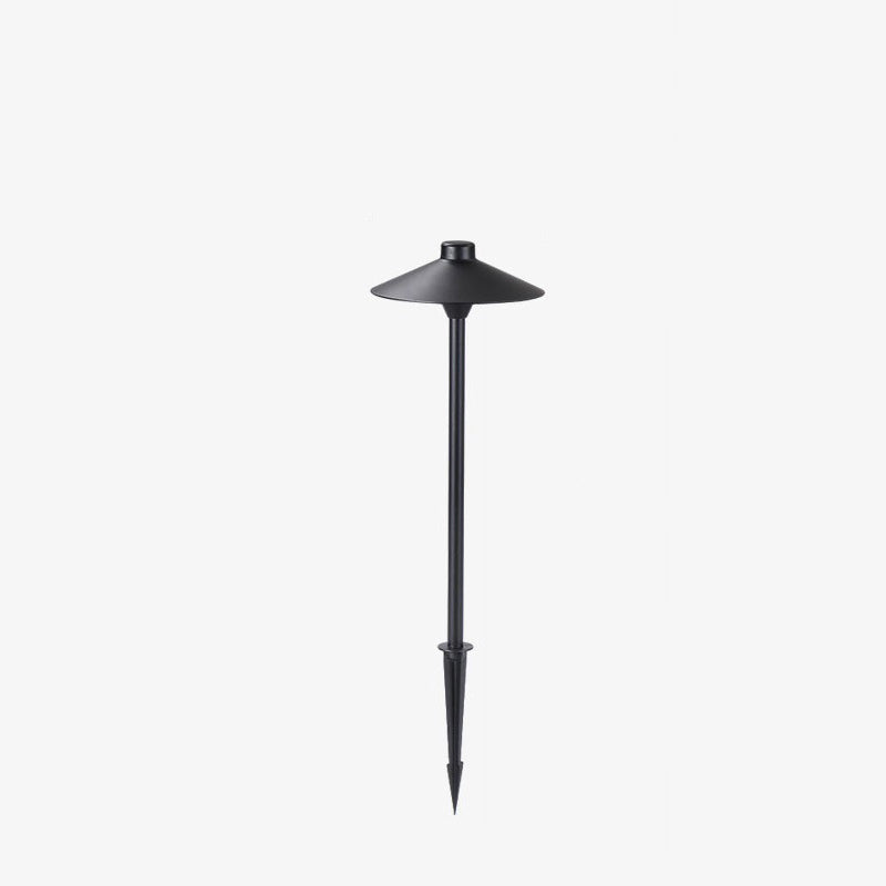 Modern Simplicity Waterproof Aluminum PC Umbrella Conic LED Landscape Lighting Outdoor Light For Garden