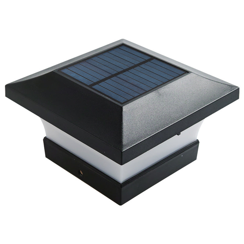 Modern Minimalist Solar Waterproof ABS PC Square LED Landscape Lighting Outdoor Light For Outdoor Patio