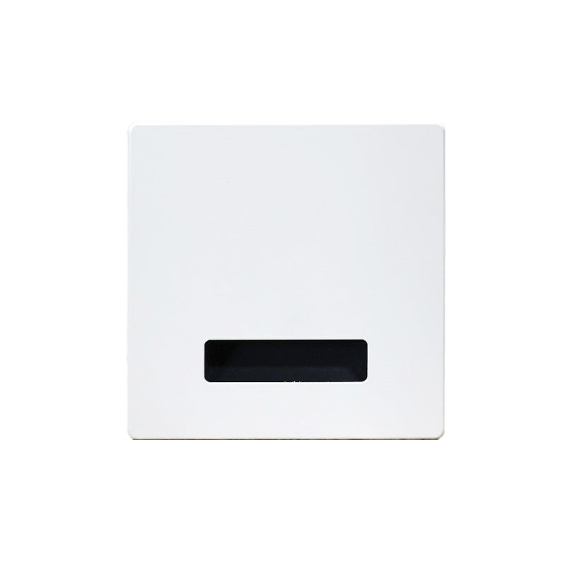 Modern Minimalist Waterproof Aluminum Alloy Steel PC Square LED Recessed Wall Sconce Lamp For Hallway