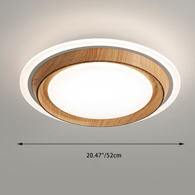 Modern Simplicity ABS PC Acrylic Round Lace LED Flush Mount Ceiling Bladeless Fan Light For Bedroom