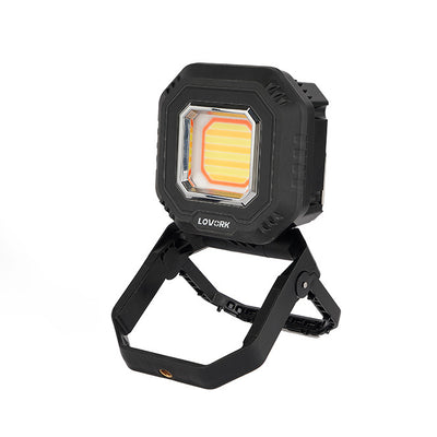 Modern Simplicity Waterproof Rechargeable Metal Plastic Square Portable LED Outdoor Light For Garden