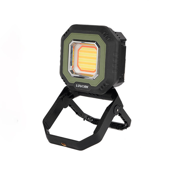 Modern Simplicity Waterproof Rechargeable Metal Plastic Square Portable LED Outdoor Light For Garden