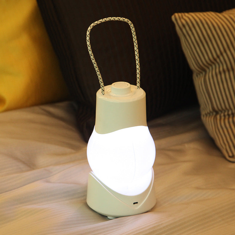 Modern Simplicity Portable Rechargeable ABS Music Box Ball LED Table Lamp Night Light For Bedroom