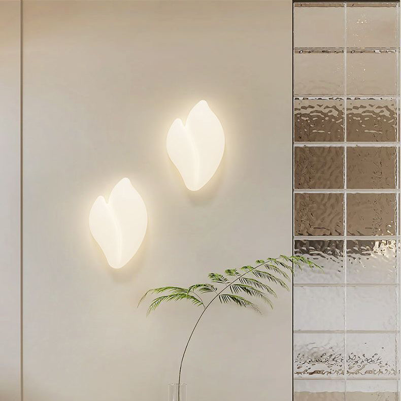 Contemporary Nordic Hardware PE Star Cloud Leaf LED Flush Mount Ceiling Light For Hallway