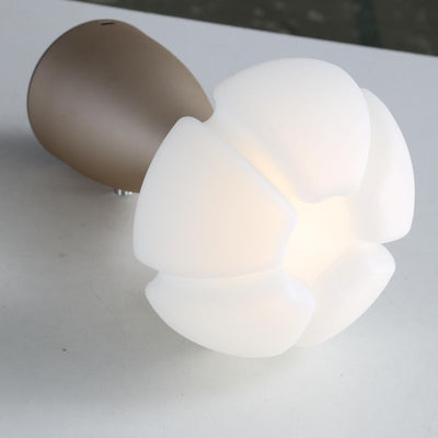 Contemporary Creative Iron Plastic Dome Cloud LED Table Lamp Night Light For Bedroom