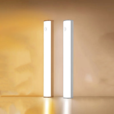 Modern Minimalist Rechargeable Body Sensor Magnetic PC Acrylic Strip LED Wall Sconce Lamp For Kitchen