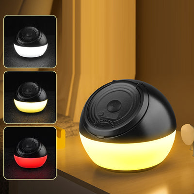 Modern Simplicity Rechargeable ABS Ball Flashlight Portable LED Night Light For Bedside