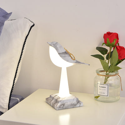 Contemporary Creative Rechargeable ABS PC Magpie Aroma LED Table Lamp Night Light For Bedside