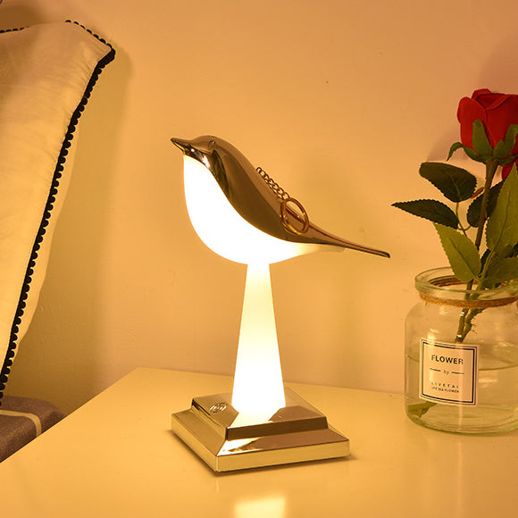 Contemporary Creative Rechargeable ABS PC Magpie Aroma LED Table Lamp Night Light For Bedside