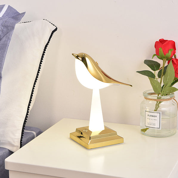 Contemporary Creative Rechargeable ABS PC Magpie Aroma LED Table Lamp Night Light For Bedside