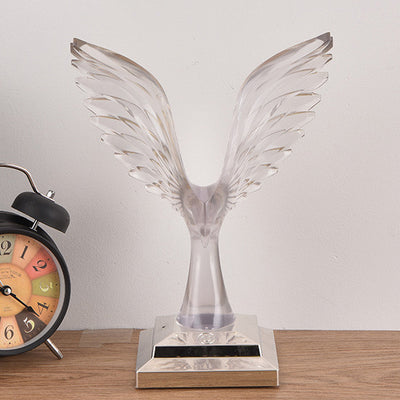 Contemporary Creative USB ABS Acrylic Wingspan Eagle Aroma LED Table Lamp Night Light For Bedside