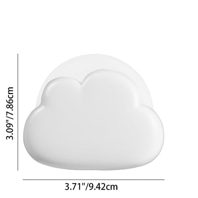 Contemporary Nordic Rechargeable ABS PP Cloud LED Small Table Lamp Night Light For Bedside