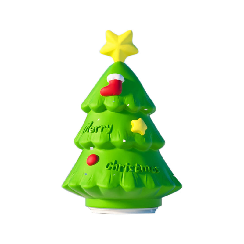 Contemporary Creative Rechargeable ABS Silica Christmas Tree LED Table Lamp Night Light For Bedside