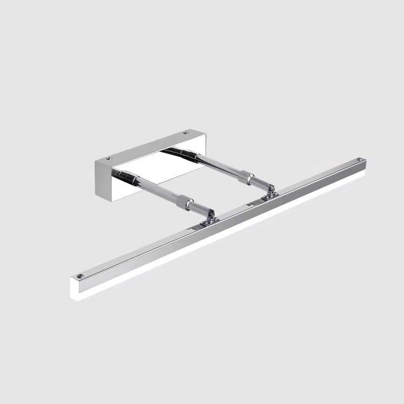 Modern Minimalist Hardware PS Strip Stretchable LED Wall Sconce Lamp Vanity Lighting For Bathroom