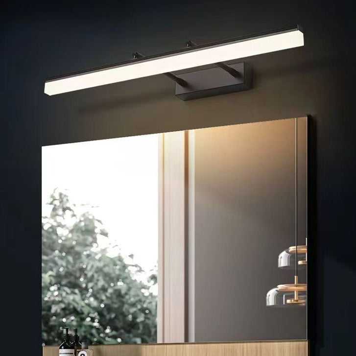 Modern Minimalist Hardware PS Strip Stretchable LED Wall Sconce Lamp Vanity Lighting For Bathroom