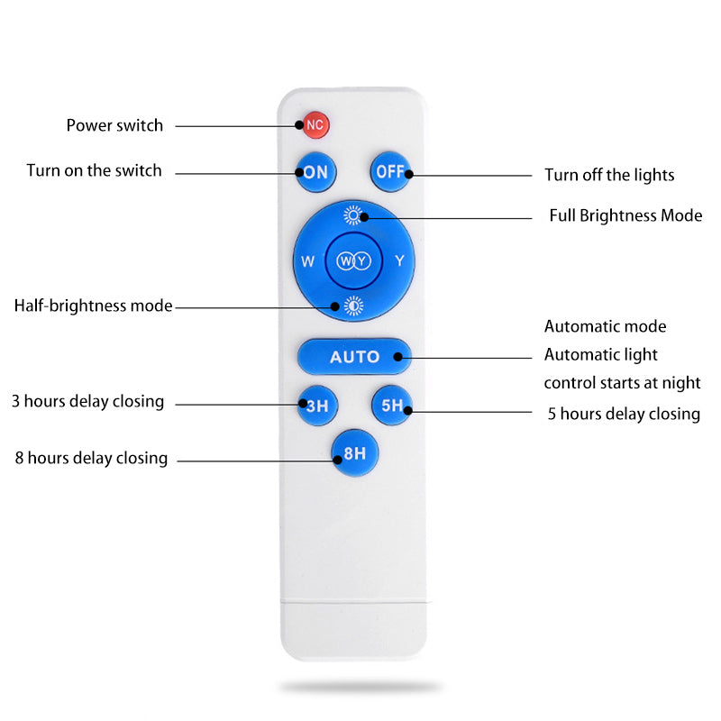 Moderne Einfachheit Solar Wasserdichte ABS Quadratische LED-Deckenleuchte Für Außenbereich Patio 