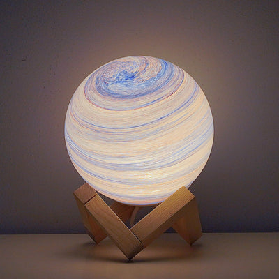 Nordic Creative Planet Design LED Decorative Night Light Table Lamp