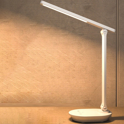 Modern Double Folding Eye Care Wireless Rechargeable LED Desk Lamp