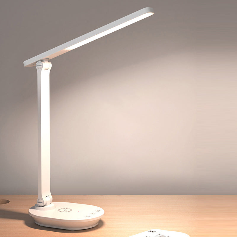 Modern Double Folding Eye Care Wireless Rechargeable LED Desk Lamp