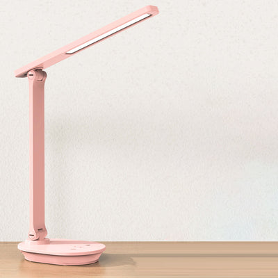 Modern Double Folding Eye Care Wireless Rechargeable LED Desk Lamp