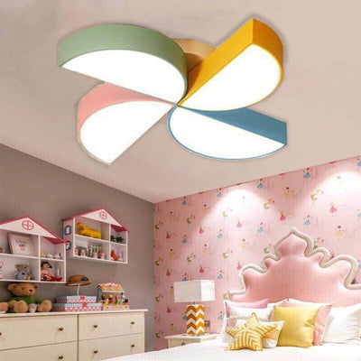 Creative Acrylic Pinwheel LED Flush Mount Ceiling Light