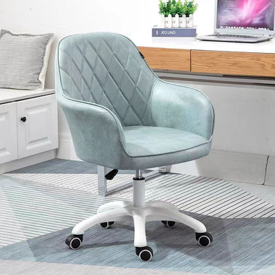 Modern Simplicity Flannelette Nylon Desk Chair Backrest Armrest For Home Office