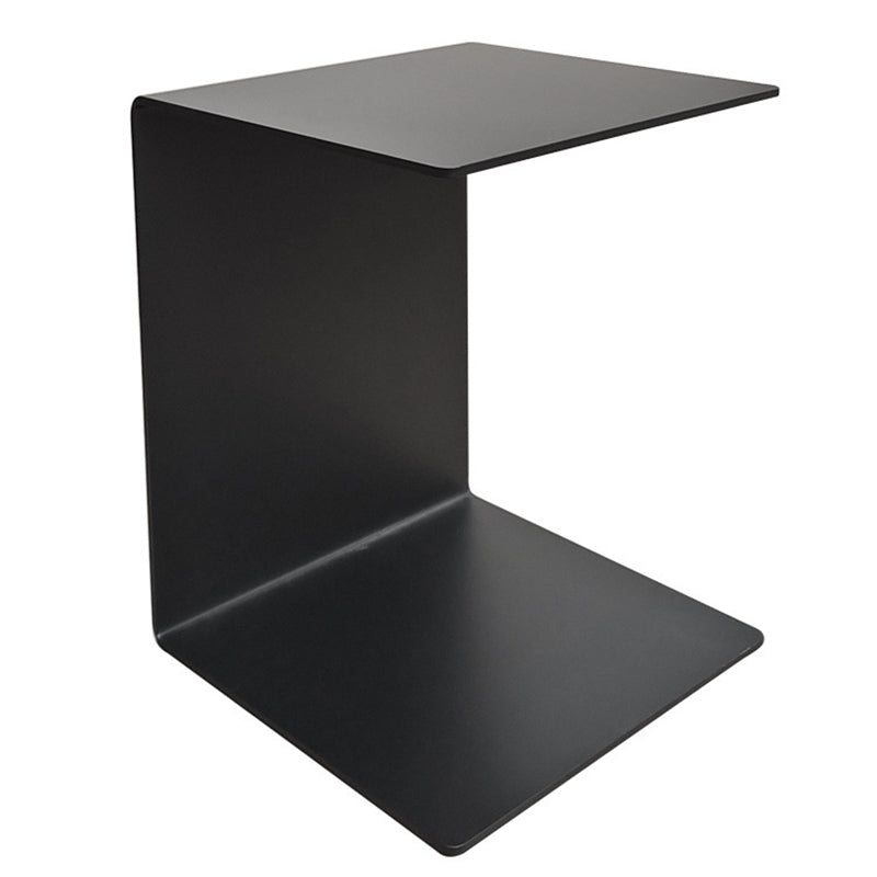 Modern Minimalist Geometry Steel Plate End Table 2 - Tier For Living Room