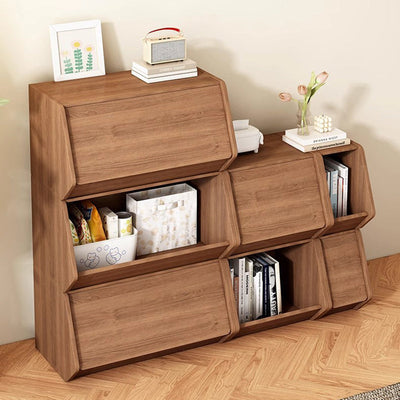 Modern Simplicity Solid Wood Board Side Table 1 - Cabinet For Living Room