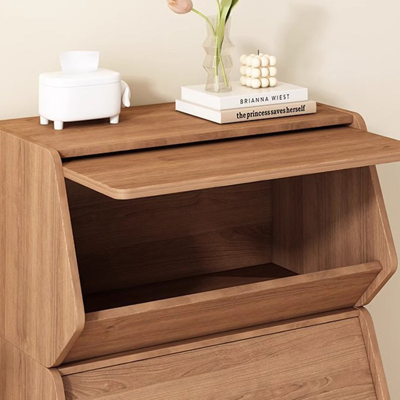 Modern Simplicity Solid Wood Board Side Table 1 - Cabinet For Living Room