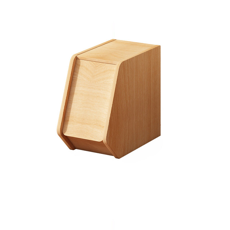 Modern Simplicity Solid Wood Board Side Table 1 - Cabinet For Living Room