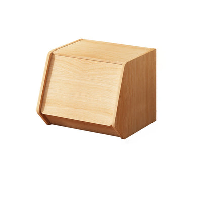 Modern Simplicity Solid Wood Board Side Table 1 - Cabinet For Living Room