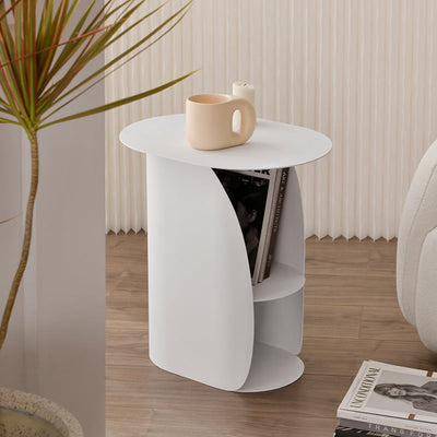 Contemporary Nordic Iron Side Table 2 - Cabinet For Living Room