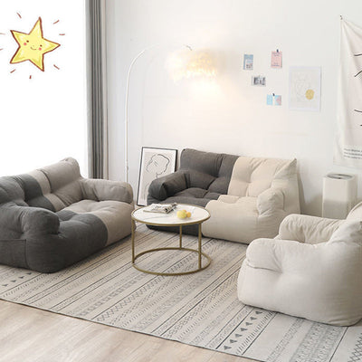 Modern Minimalist Square Tatami Fabric Sofa For Living Room