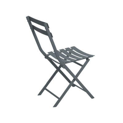 Contemporary Nordic Square Iron Foldable Chair Backrest For Living Room