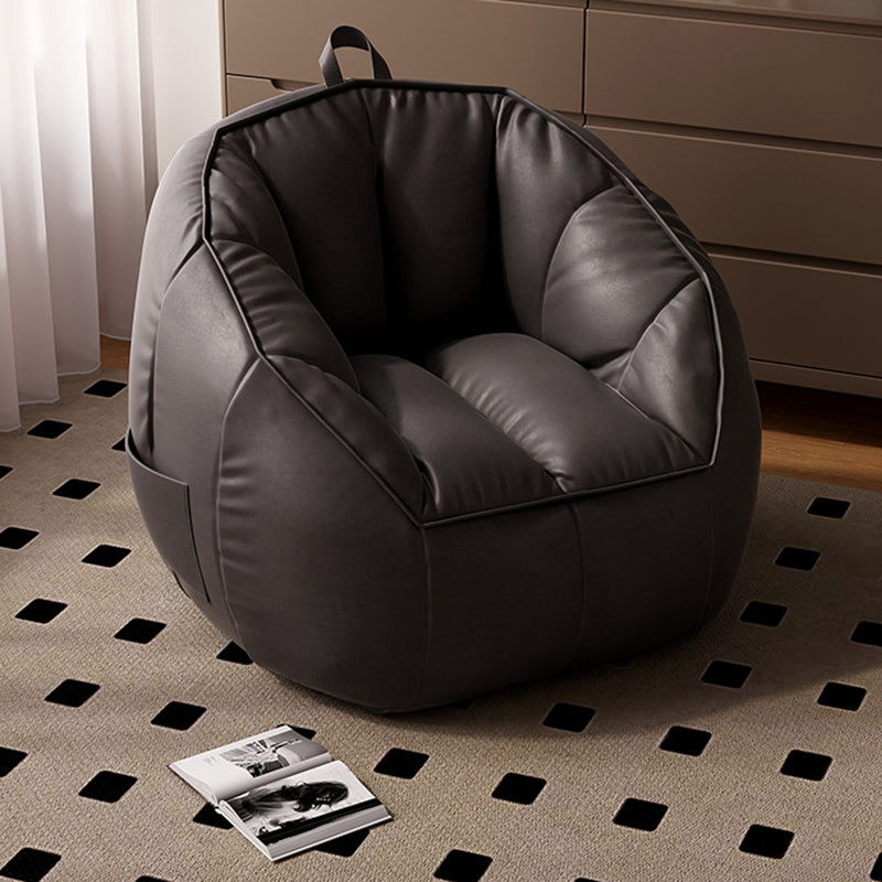 Modern Minimalist Portable Beam Bag Technology Cloth Upholstered Accent Chair Backrest For Living Room