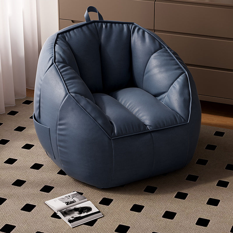 Modern Minimalist Portable Beam Bag Technology Cloth Upholstered Accent Chair Backrest For Living Room