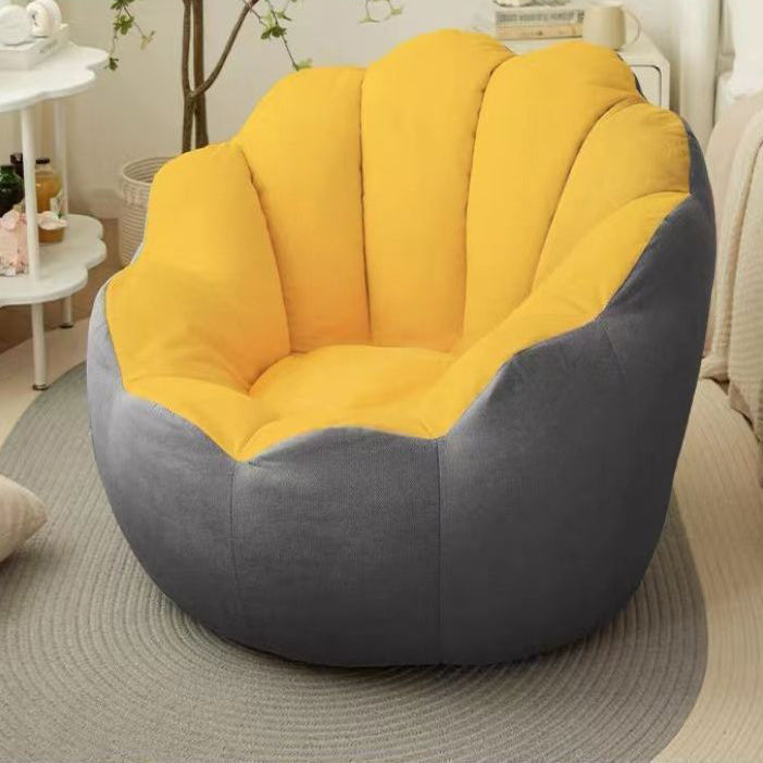 Contemporary Scandinavian Cotton Particle Lazy Round Pumpkin Sofa Armrest For Living Room