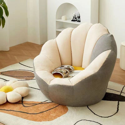 Contemporary Scandinavian Cotton Particle Lazy Round Pumpkin Sofa Armrest For Living Room